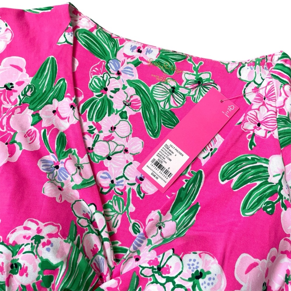 ๐ธ NWT Lilly Pulitzer 2 Piece Set Minka Maxi Skirt & Top Roxie Pink Worth A Look - Picture 11 of 16